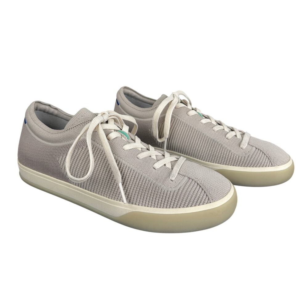 Rothy’s The Lace Up Washable Mesh Sneaker Beige Women’s 10 Casual Comfort